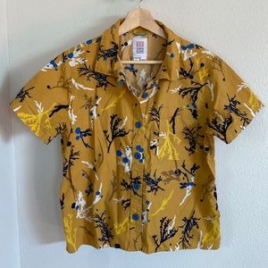 Topo Designs cotton button down shirt